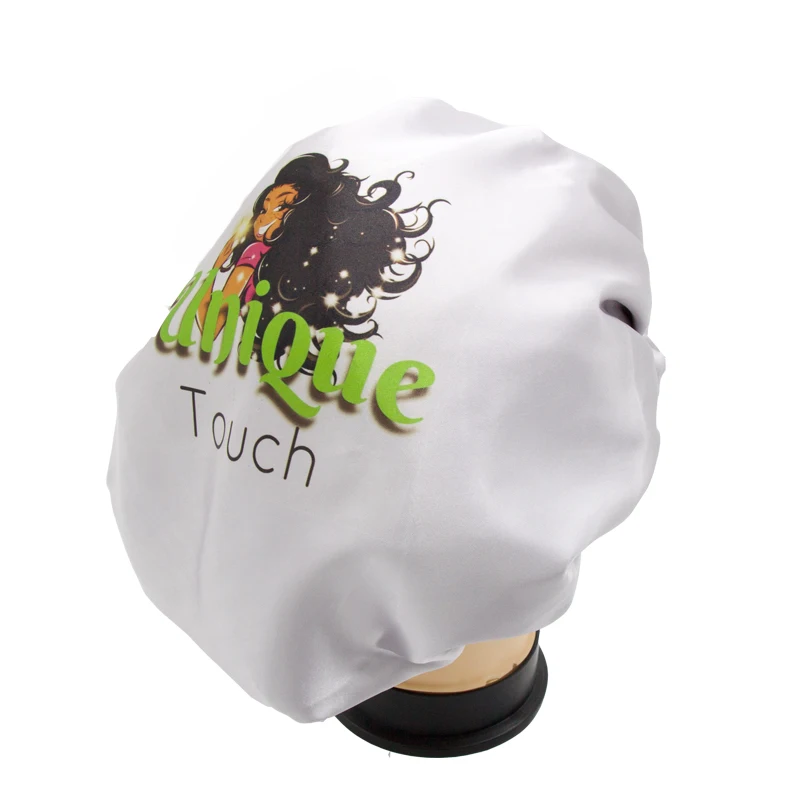 Набор по уходу за волосами с логотипом на заказ/сумки/повязка на голову Шелковый шнурок карман для упаковки волос атласные сумки с кисточками женские сумки для хранения париков
