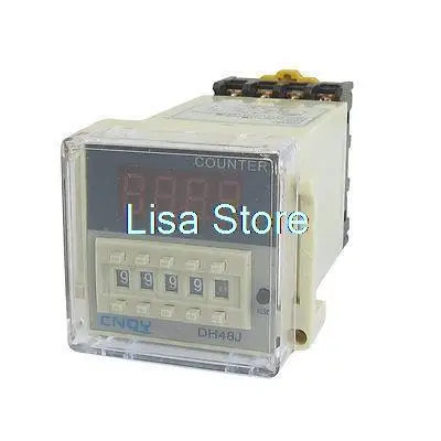 

DH48J Панель крепление цифровой счетчик реле 1-999900 AC 220V 50/60Hz
