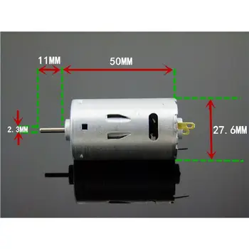 

390 High Pulling Torque Small Electric Drill Motor 12V 13000rpm Strong Magnetic Carbon Brush Metal High Speed Motor
