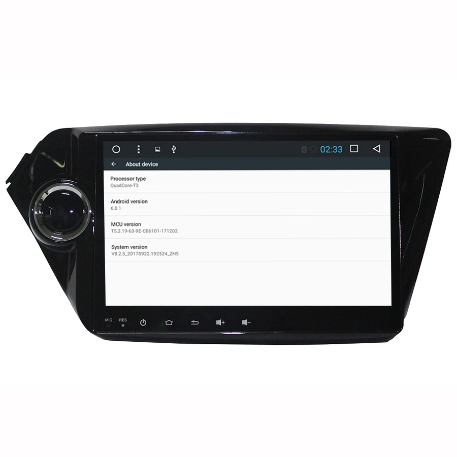 Discount Asvegen 9" Android 7.1 Quad Core 2 Din Touch Screen  Car Multimedia Radio Stereo DVD Player GPS Navigation For KIA K2 2011-2012 1
