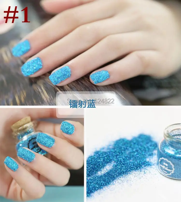 100 г черный Nail Art Блеск Порошок Пыли Для UV GEL Акриловая Пудра Украшения Советы|powder