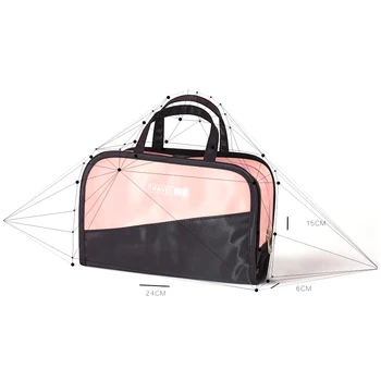 

DINIWELL Multifunction Travel Cosmetic Storage Bag Waterproof Toiletries Organizer Pouch High Quality Female Storage Make Up Bag