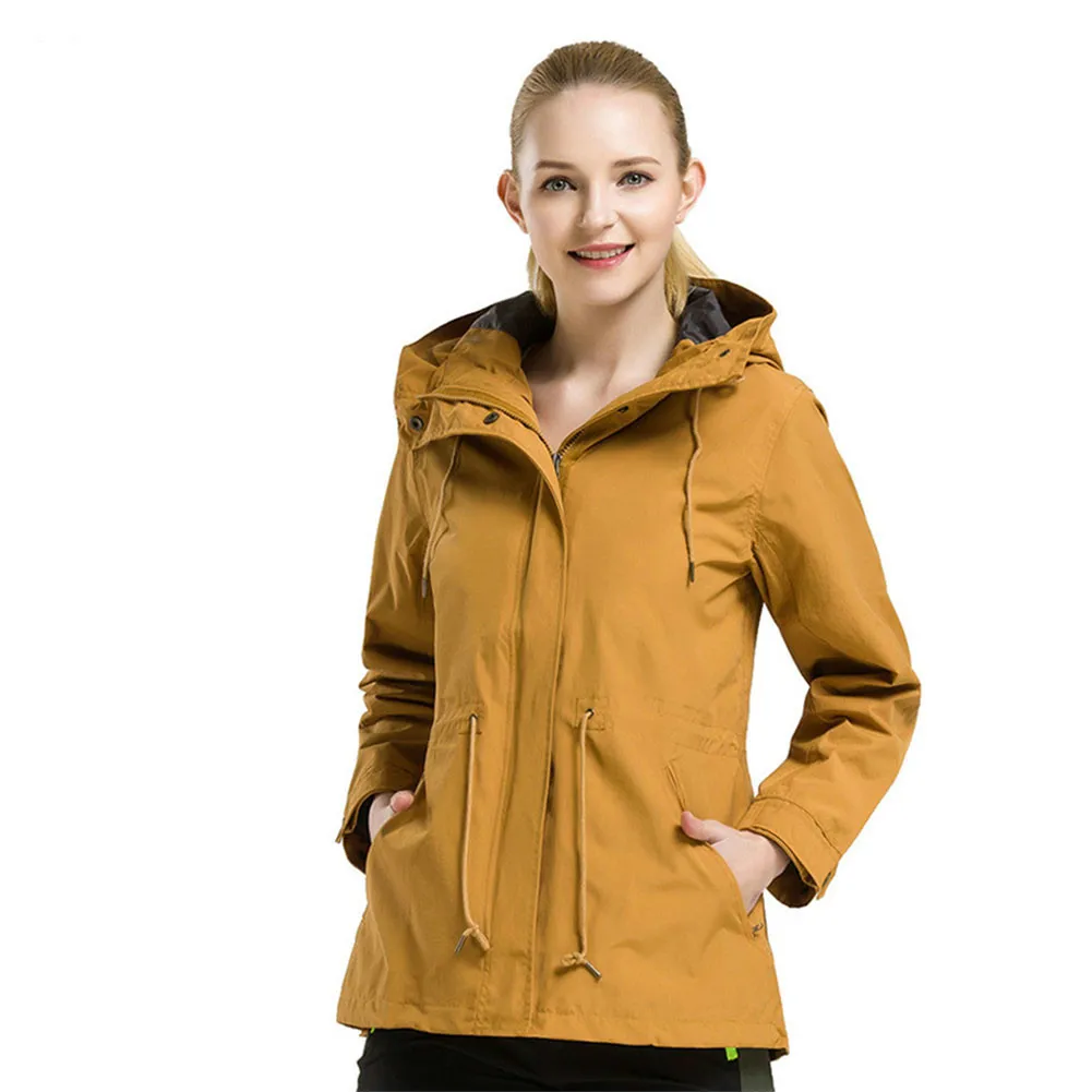 Women's Waterproof Autumn Winter Hiking Jackets Outdoor Camping ...