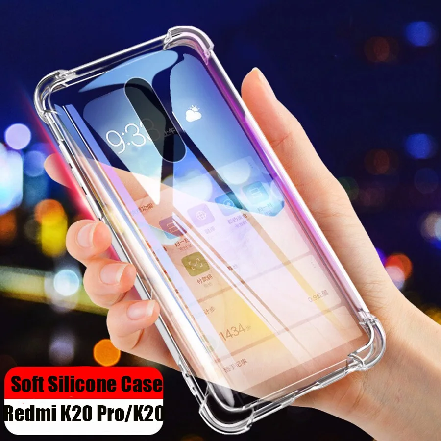 

MANLIFU Transparent Case For Redmi K20 Pro Simple Slim Soft Silicone Back Cover For Redmi K20 2019 Phone Cases