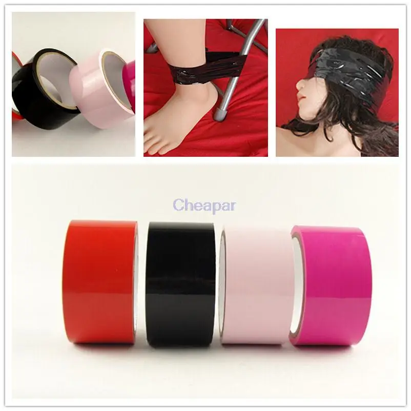 

Sexy Toys High Quality 15M No Glue Adsorption Bondage Bind Electrostatic Special Adhesive Tape Roll