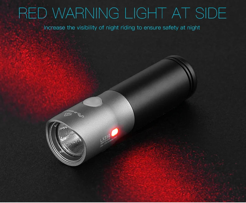 Perfect INBIKE 1000 Lumen Bicycle Light USB Rechargeable Riding Flashlight Bike Lamp Led Mountain Bike Equipment Cycling Accessories 310 10