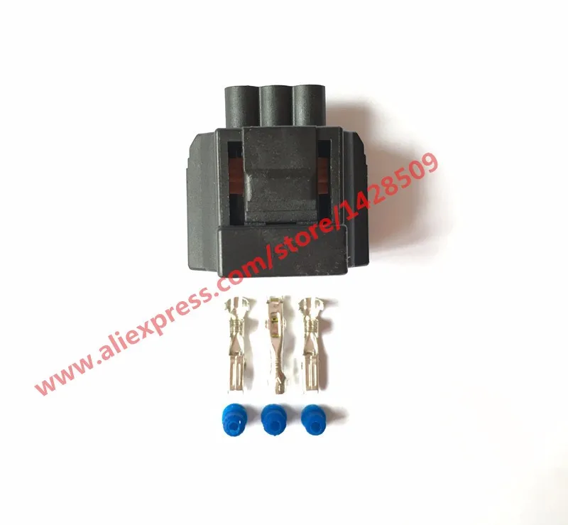 5 комплектов Tyco Amp 3 Pin Pico 5716PT 1996-On для генератора Ford три свинца проводки косички 1U2Z-14S411-TA разъем провода 184032-1