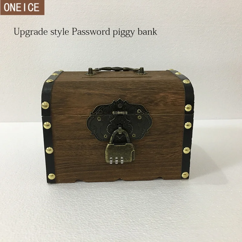 large locking piggy bank