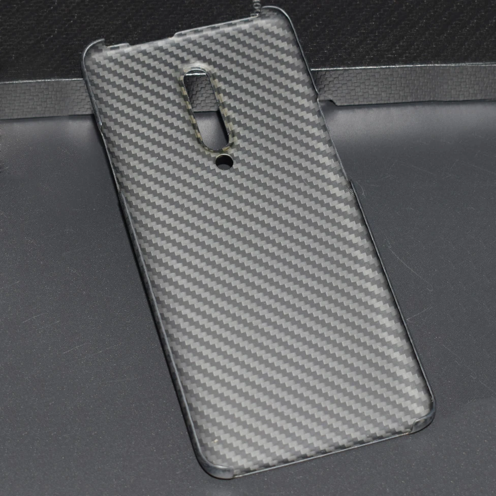 Чехол ENMOV из настоящего углеродного волокна для OnePlus 7 Pro матовый защитный чехол