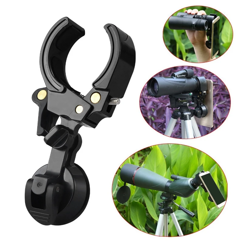 Perfect Eyeskey Telescope Mobile Phone Clip Universal Digital Camera Phone Bracket Mount Support Holder For Spotting Scope Monocular B 2