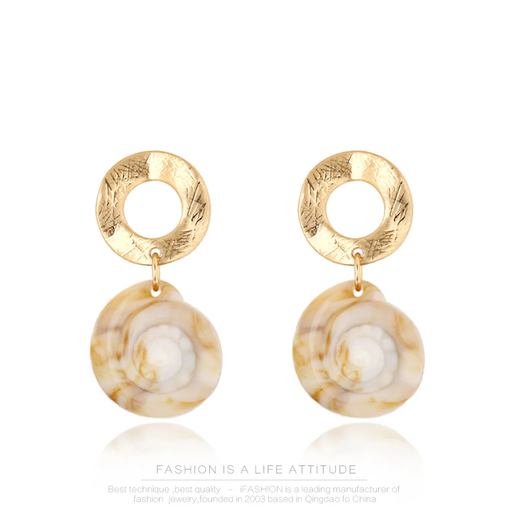 

Women Drop Earrings Korea Style Sliver/Alloy/Resin Good Quality Dangle Earrings Jewelry Party Gifts