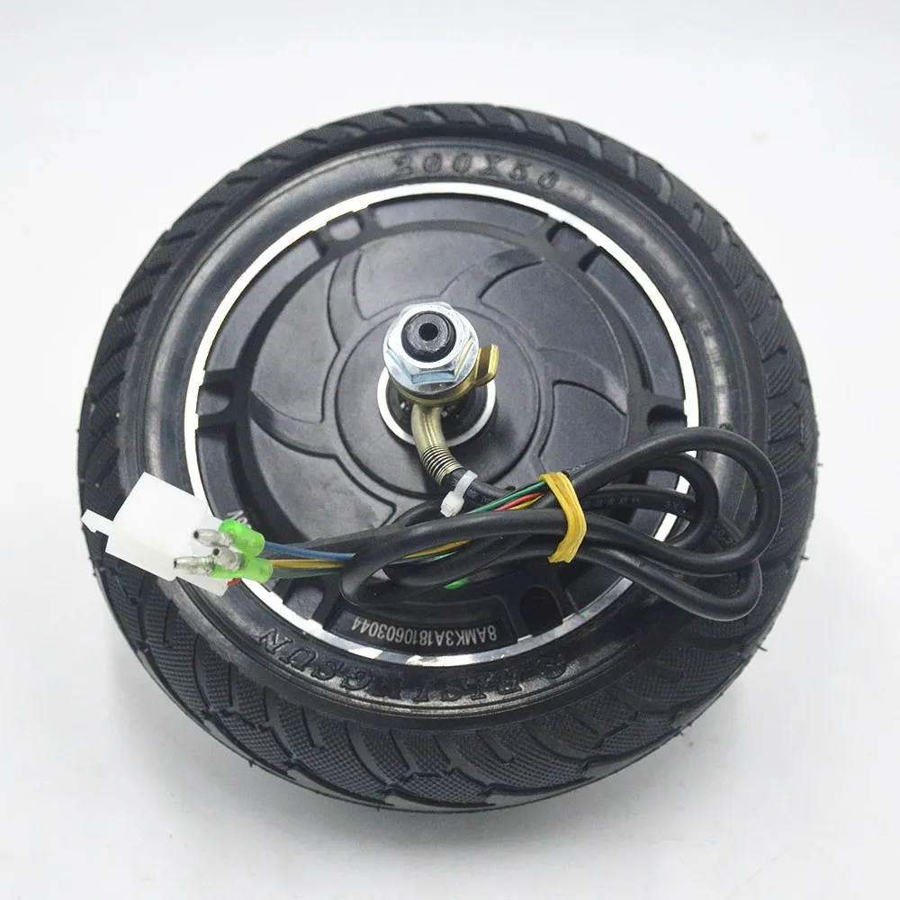 Best 24V 36V 48V 350W Electric Scooter motor Hub Wheel MOTOR Brushless Toothless Scooter Motor for 8inch electrice scooter Wheel 3