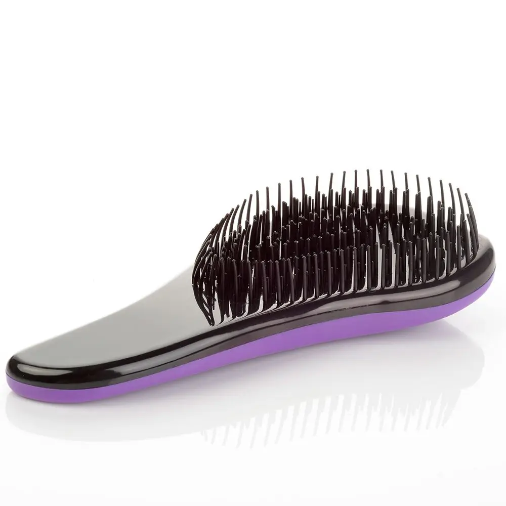 1 pc Professional Styling Knot plastic Comb Detangler mini Hairbrush Magic Detangling Brush women hair comb drop shipping