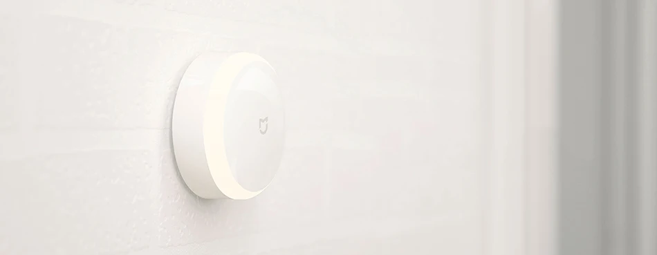 Xiaomi датчик mijia Yee светильник светочувствительный инфракрасный датчик человеческого тела Регулируемая яркость умный контроль установка батареи