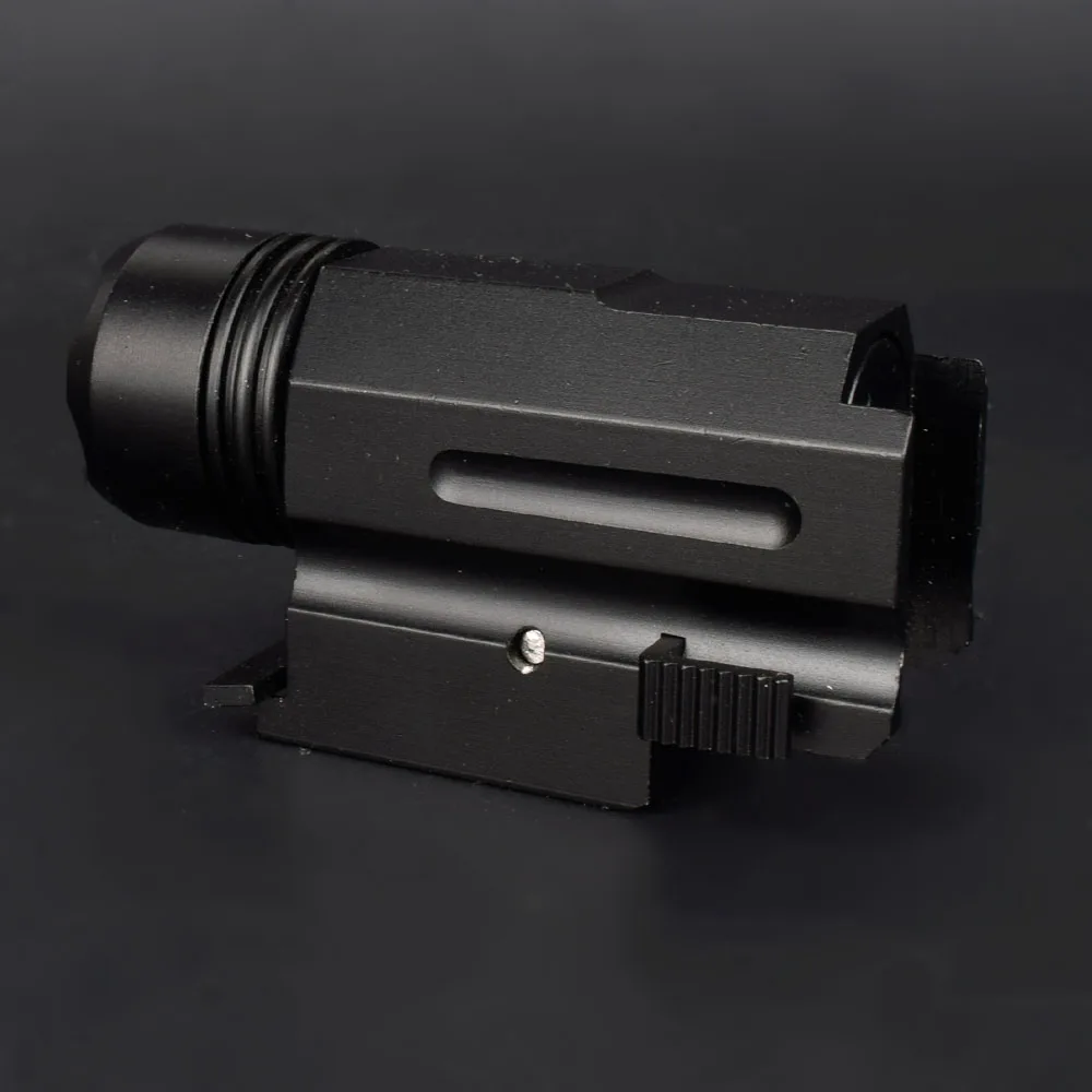 Airsoft Mini Pistol Light QD Quick Detach Handgun Flashlight LED Rifle Gun Tactical Torch for 20mm Rail Glock 17 19 18C 24