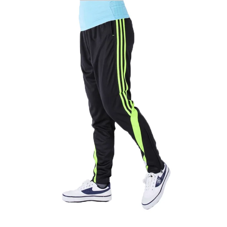 Зимние мужские Штаны для бега, футбольные тонкие спортивные штаны для бега, профессиональные футбольные тренировочные брюки для бега, брюки - Цвет: B