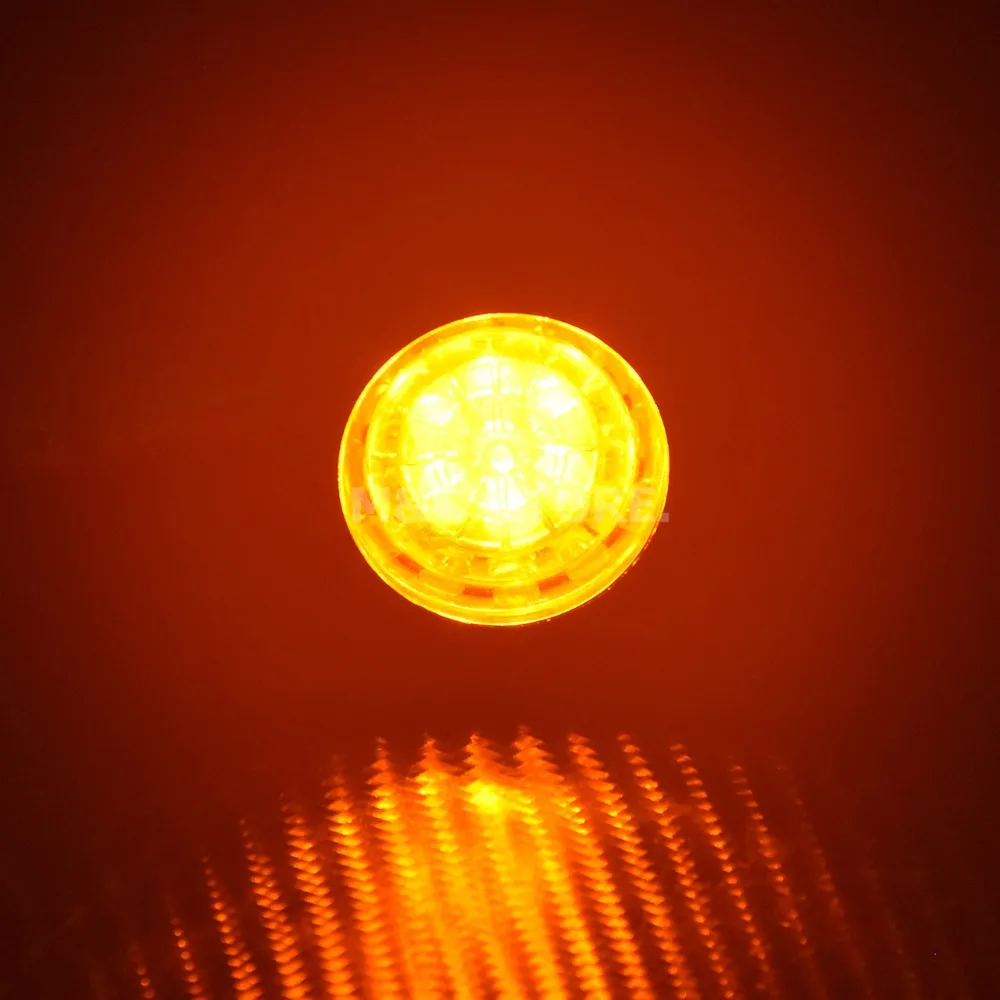 Pisca-pisca de Led Luz de Freio 12v para Harley Macções Chopper Cruiser Bobber Cafe Racer Luz Indicadora Preta 9 Phones & Accessories