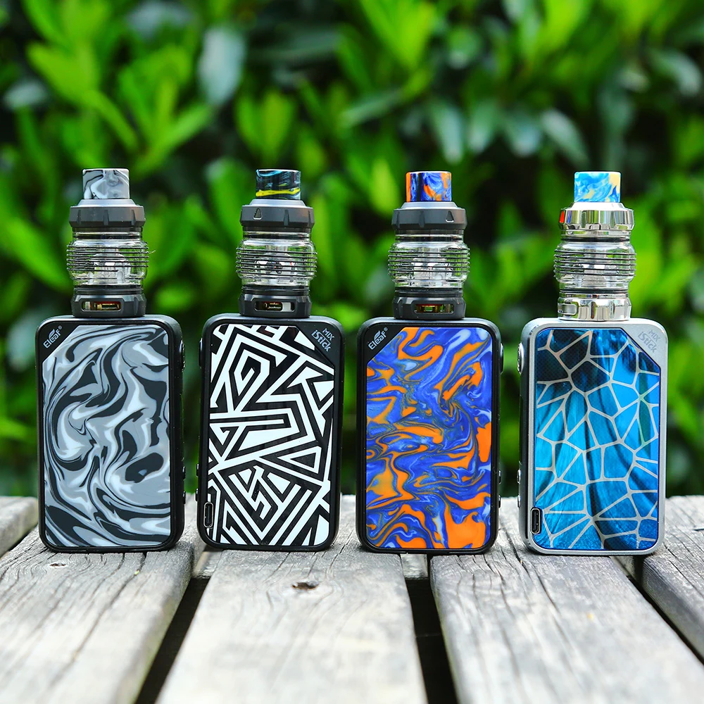 100% оригинальный набор Eleaf iStick Mix 160 Вт с 6 5 мл атомайзером ELLO POP и бокс мод без
