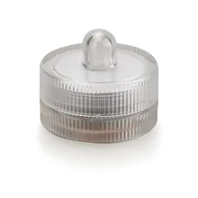 100 шт./партия, водонепроницаемый светодиодный подсвечник на батарейках, Свадебный декор, погружной светодиодный светильник для чая, вечерние светильники