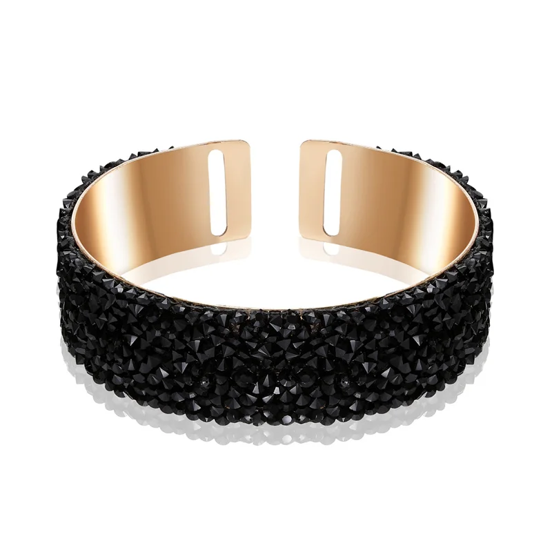 Новое модное украшение со стразами браслет женские популярные европейские и американские классические хрустальные браслеты-подарки Pulseras - Окраска металла: TZ401