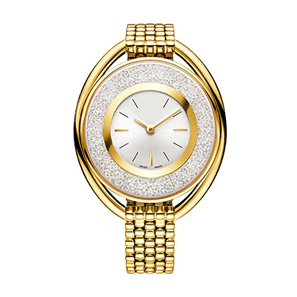 

ROBOL SWA Original Elegant And Elegant Fine Logo Quartz Watch Plateau Version Model Making Copy Jewelry Watch For Women