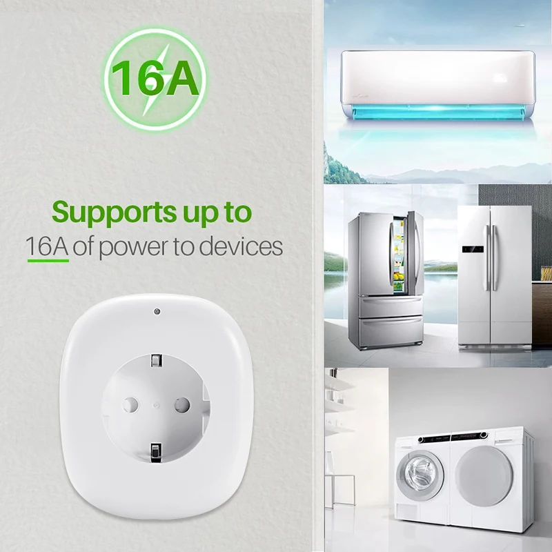 Смарт розетка с Wi Fi 220 В 16 А|Умные розетки| |