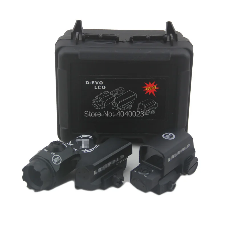 Тактический Оптический прицел LEUP с двойным увеличением лазерный CMR W сетчатый LCO
