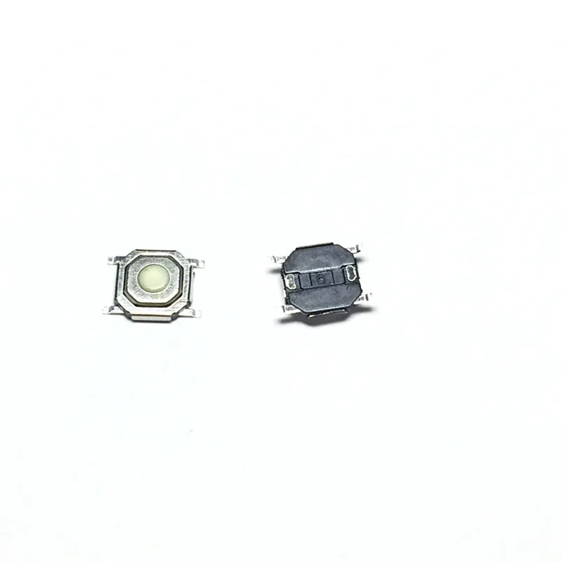 

1000PCS/LOT 4*4*1.6 SMD Tact Switch 4 feet brass button / plastic head 4x4x1.6 Micro Switch