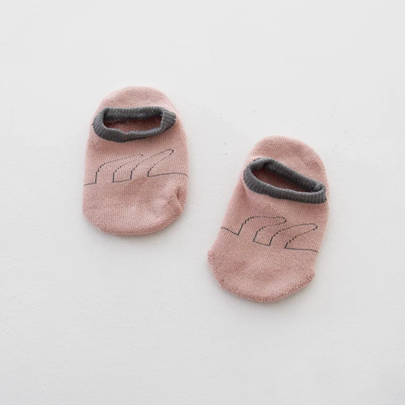 Kacakid для детей Зимние носки детские носки-тапочки для маленьких девочек носки для мальчиков милые детские Нескользящие Носки 3 пар/лот