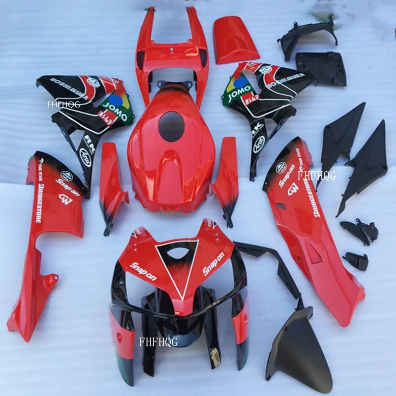 Красный/черный Кузов мотоцикла Подходит для Honda CBR600RR F5 2005 2006 литье под давлением