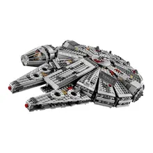 lepin 1381pcs Star Wars 05007 Millennium Falcon Figure Toys building blocks marvel minifigures Kids 10467 Compatible with legeod