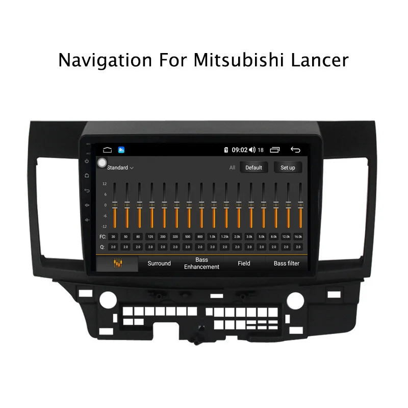 Flash Deal 10.1" Android 8.1 8 core 4G RAM 64G ROM GPS Navigation Car Radio For Mitsubishi Lancer 2007-2015,with Carplay/4G LTE 4