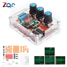 Генератор сигналов 1 Гц-1 МГц XR2206, генератор сигналов с функцией DIY Kit, синусоидальный/треугольный/квадратный выход, генератор сигналов с регу...