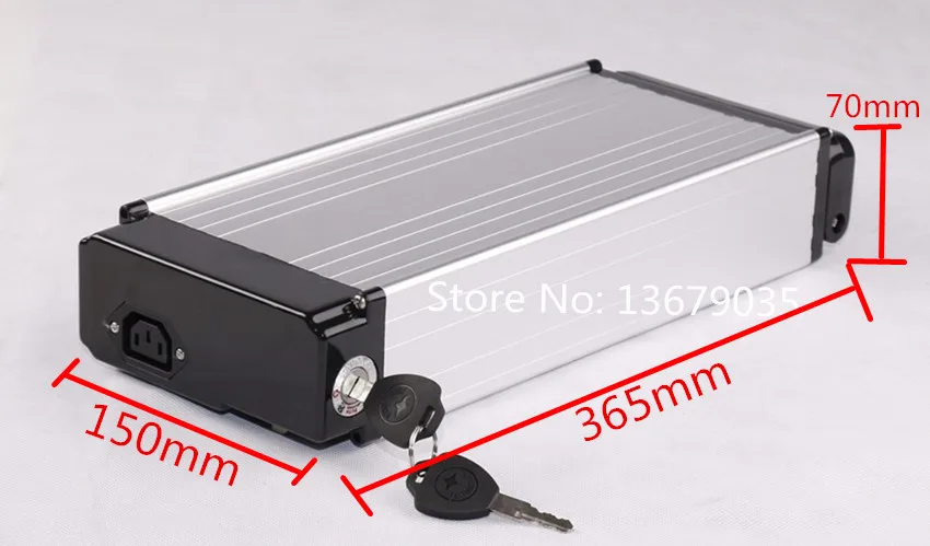 Flash Deal EU US No tax Rechargeable 36 volt Rear Battery Packs Lithium ion ebike Battery 36V 10Ah 15AH 20AH for eBikes with charger 0