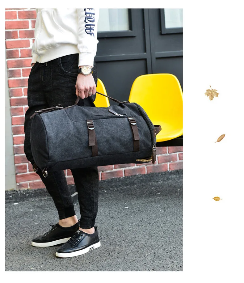 Capacidade de Escalada Redondo à Prova Lona dos Homens Grande Bolsas Balde Dwaterproof Água Viagem Duffel Bolsa Ombro Mala Bagagem Pacote Esporte Xa28d 23 à prova dwaterproof água lona dos homens