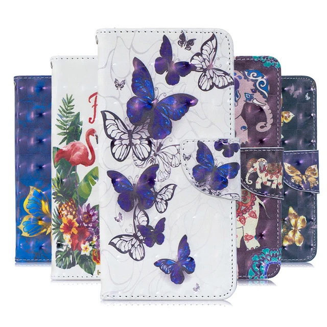 

3D Book Case on For Samsung S10 Case Flip Leather Phone Case Cover For Coque Samsung Galaxy S10e S10 Plus Case Capa