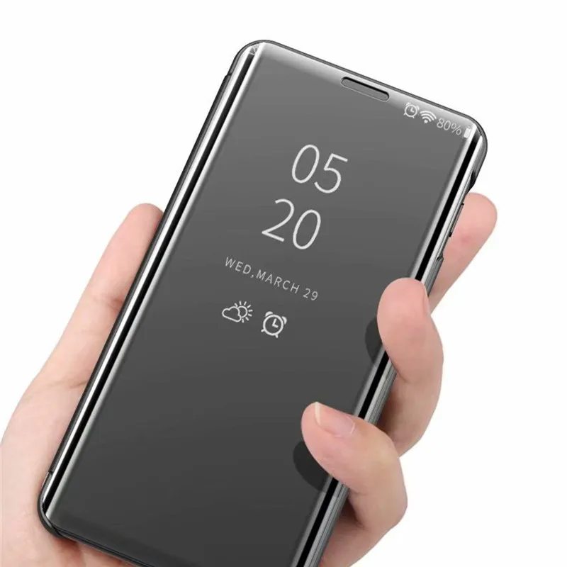 Чехол-книжка для sony Xperia 1, чехол 6,5 дюйма, зеркальный чехол, роскошный пластиковый чехол для телефона, чехол для sony Xperia 1