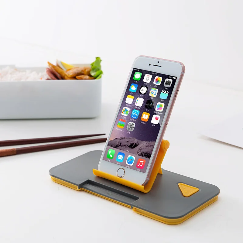 Ланч-бокс для микроволновки с кронштейном для мобильного телефона коробки для обедов бенто герметичный контейнер для еды для похода
