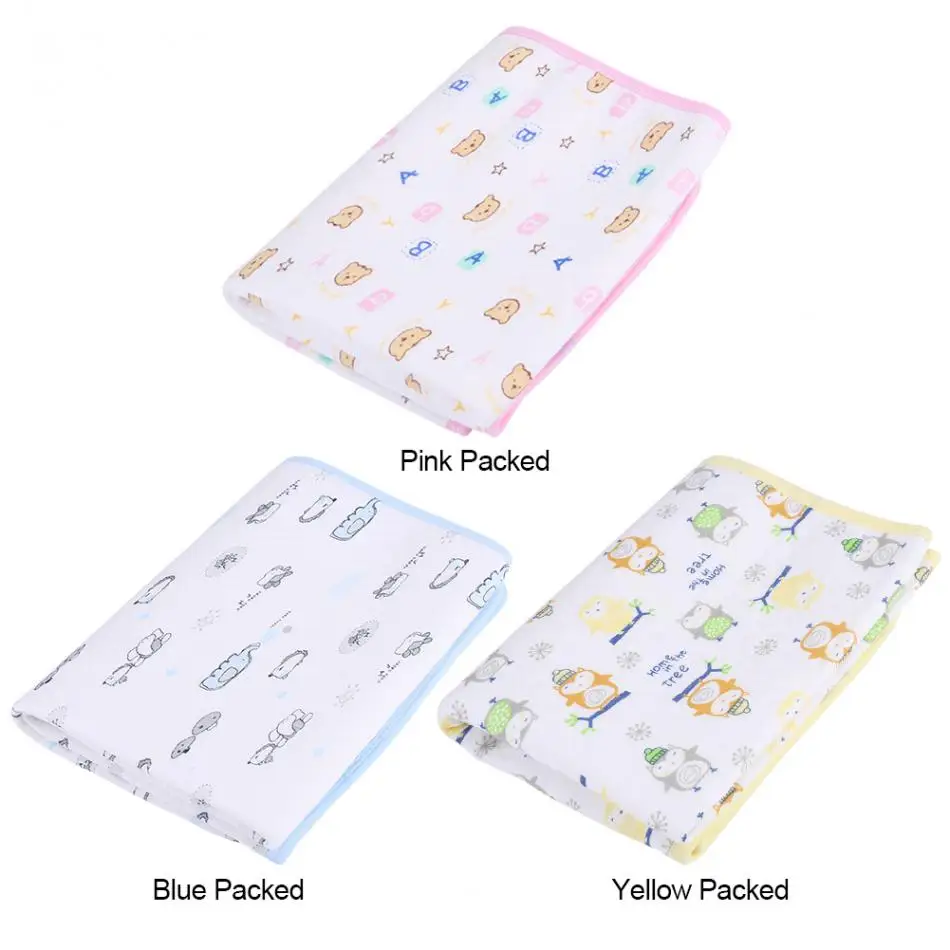 Waterproof Baby Cotton Urine Mat Diaper Nappy Bedding Changing Cover
