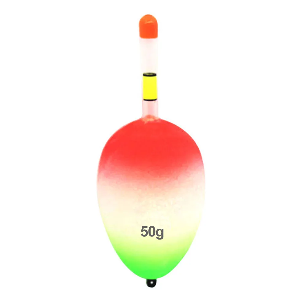 

5 Pcs Fishing Float Tail Fish Bait Tackle EVA Outdoor Light Practical Luminous Sea Bobber Belly Accessories Rock Striking