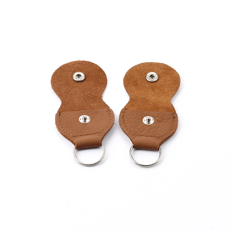 2 Pcs Leather Key Chain Style Guitar Bass Picks Holder+ 1pcs Alice Gift Pick Plectrums Case Bag Collection | Спорт и развлечения
