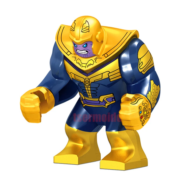 Super Heroes Legoings Avengers Infinity War Infinity Gauntlet Iron Man Thanos Thor Building Blocks Sets Figures Toy For Children