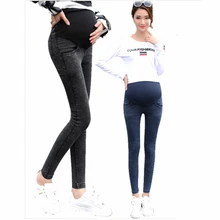 Pregnant women clothing jeans pregnant women pregnant stretch large size pregnant women pants elastic waist grossesse size M-3XL new pregnant women cowboy pants worn large size pregnant women pants maternal jeans fashion pregnant pregnant women clothes