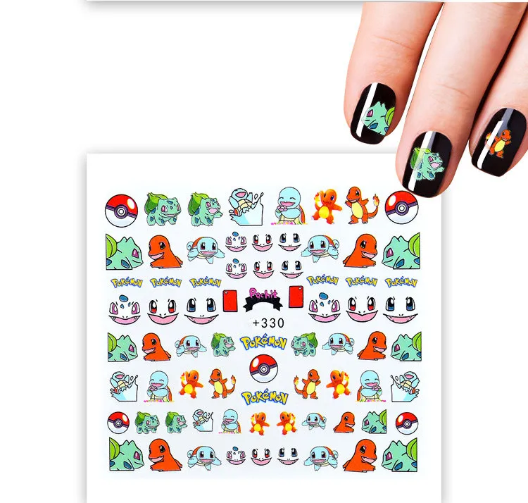 

Nail sticker art decoration tortoise dinosaur slider adhesive Water Transfer decals manicure lacquer art accessoires polish foil