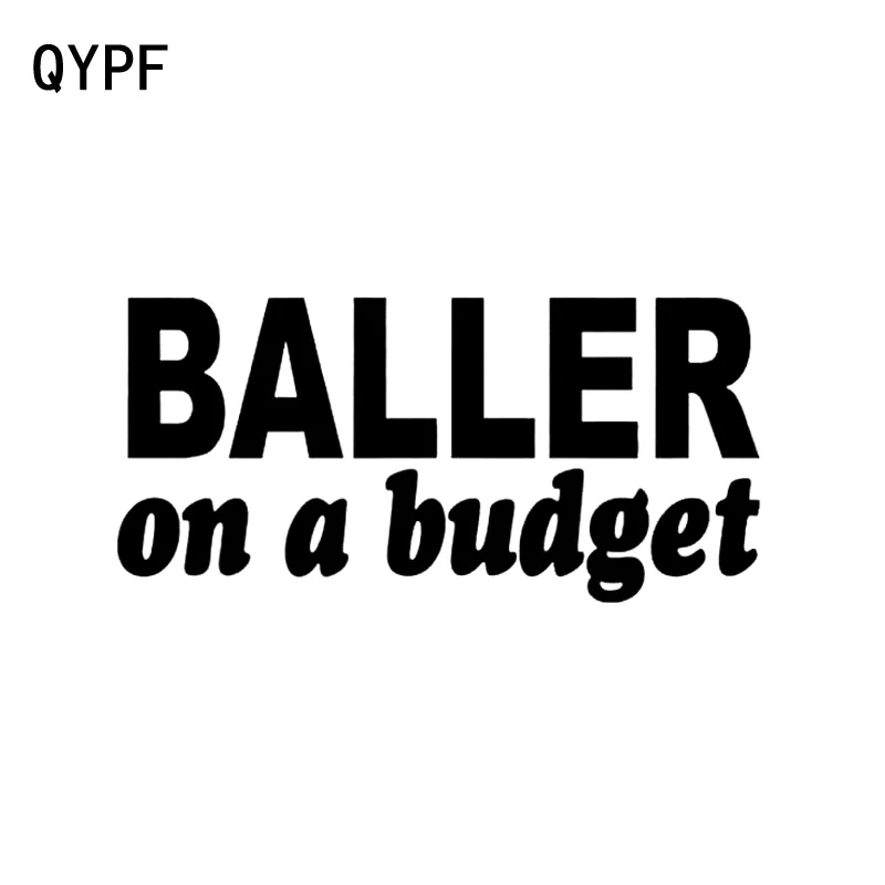 QYPF 14 5 см * 6 9 Баллер на бюджет креативный виниловый декоративный автомобильный