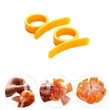 2 шт. Творческий открытый оранжевый фрукты устройства мандарин Овощечистка Парер пальчикового типа Cleverly Peel Кухня приспособления инструменты для кухни