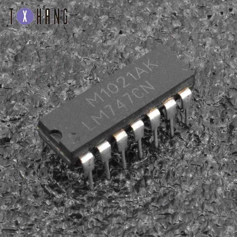 

5/10PCS LM747CN DIP-14 LM747 NSC Dual Operational Amplifier IC US