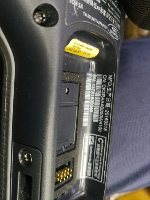 CK3R Original Used Barcode Collector 2D Short Long Distance same the picture . | Компьютеры и офис