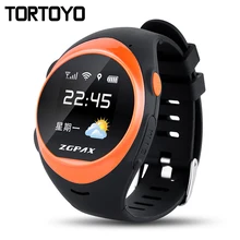 ZGPAX S888A Водонепроницаемый Смарт Смотреть Дети Старейшина SOS GPS Слежения Позиционирования Smartwatch Anti-потерянный Сигнал Тревоги Для iOS Android Phone