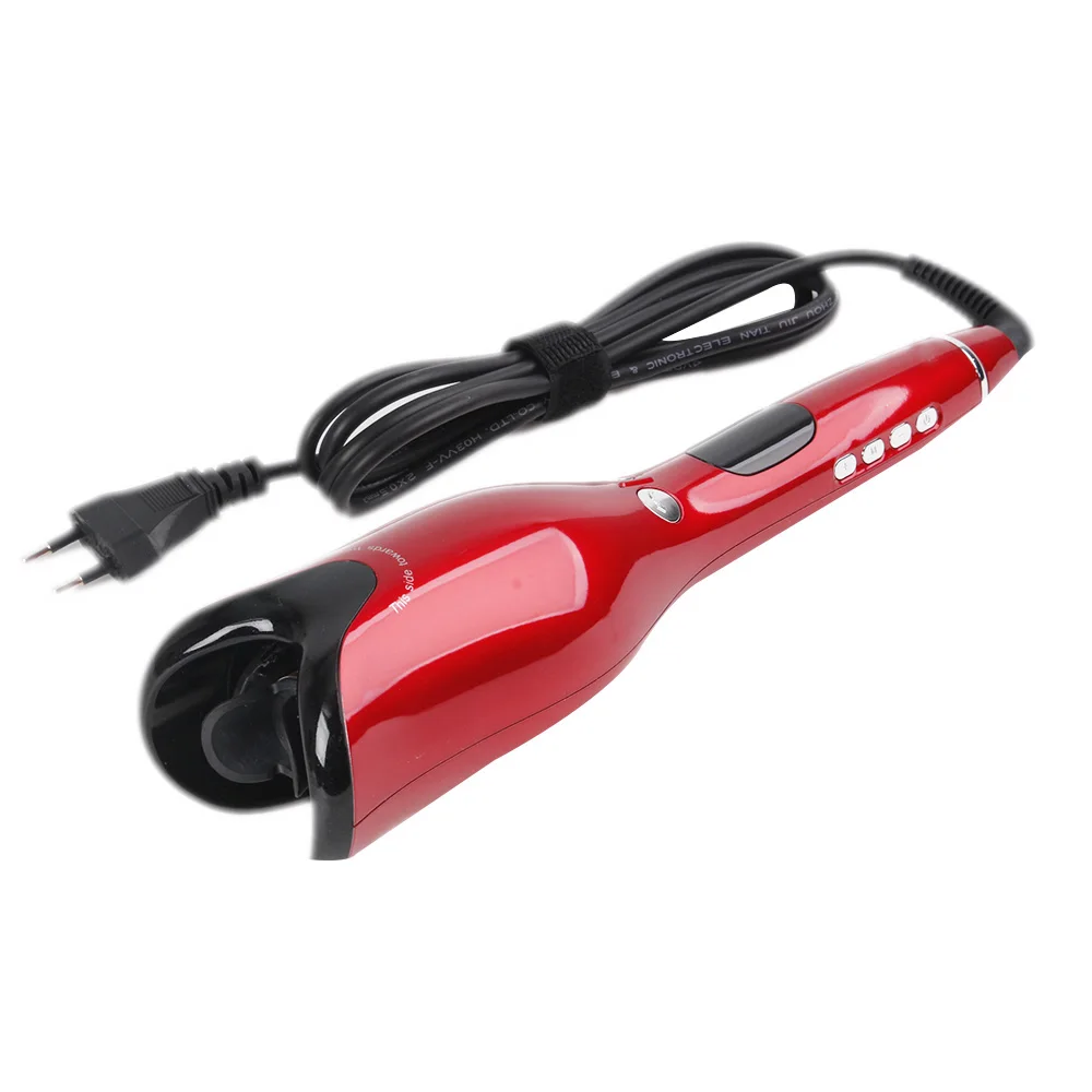 Professional Automatic Curling Iron Air Curler Wand Curl Rotating Magic Hair Curling Iron Salon Tools Titanium Auto Hair Curler Professional Automatic Curling Iron Air Curler Wand Curl Rotating Magic Hair Curling Iron Salon Tools Titanium Auto Hair Curler